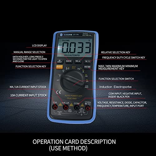 Image of Sunshine Digital MULTIMETER DT-17N