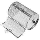 Panier à rôtir pour four : fabriqué en acier inoxydable de qualité alimentaire et chaleur, pour friteuse à air