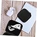 Angoily 2Pcs Small Electronic Organizer Bag for Travel Waterproof Earphone Carrying Case with Zipper Mini Pouch for Cables USB Flash Drives and Headset Accessories