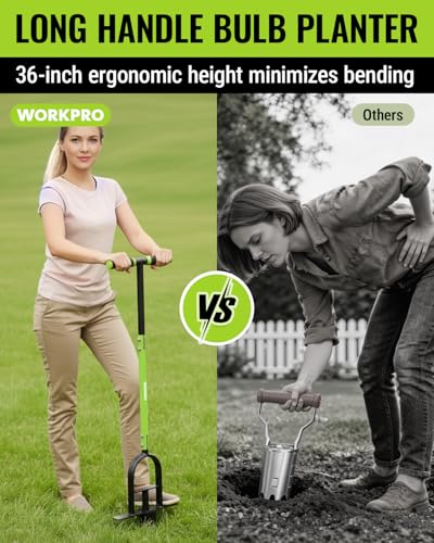 Herramienta de Jardín WORKPRO para Plantar Bulbos 36" miniatura 7