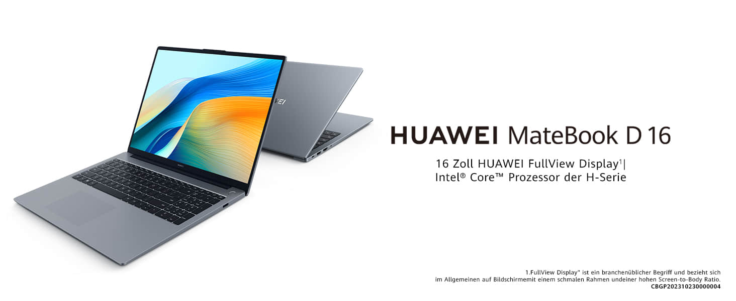 HUAWEI MateBook D16, intel 12th, i5-12450H, 16GB+512GB: Amazon.de