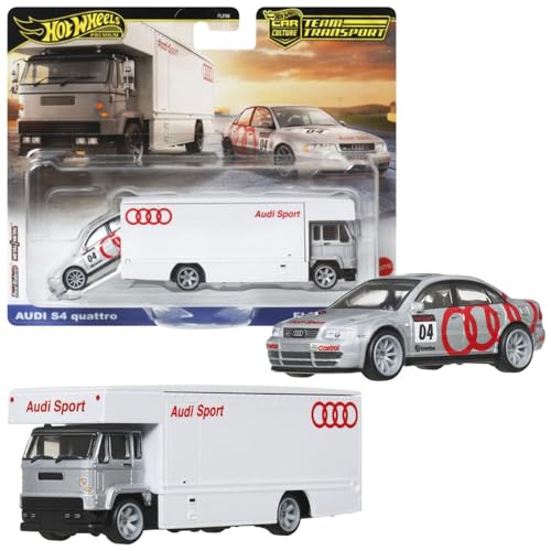 Hot Wheels Collector Auto Transportador Audi S4 Quatro miniatura 1