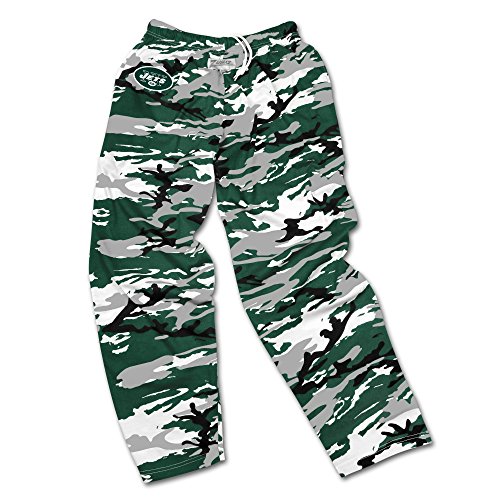 Zubaz nfl new york jets men's camo print team logo casual active …