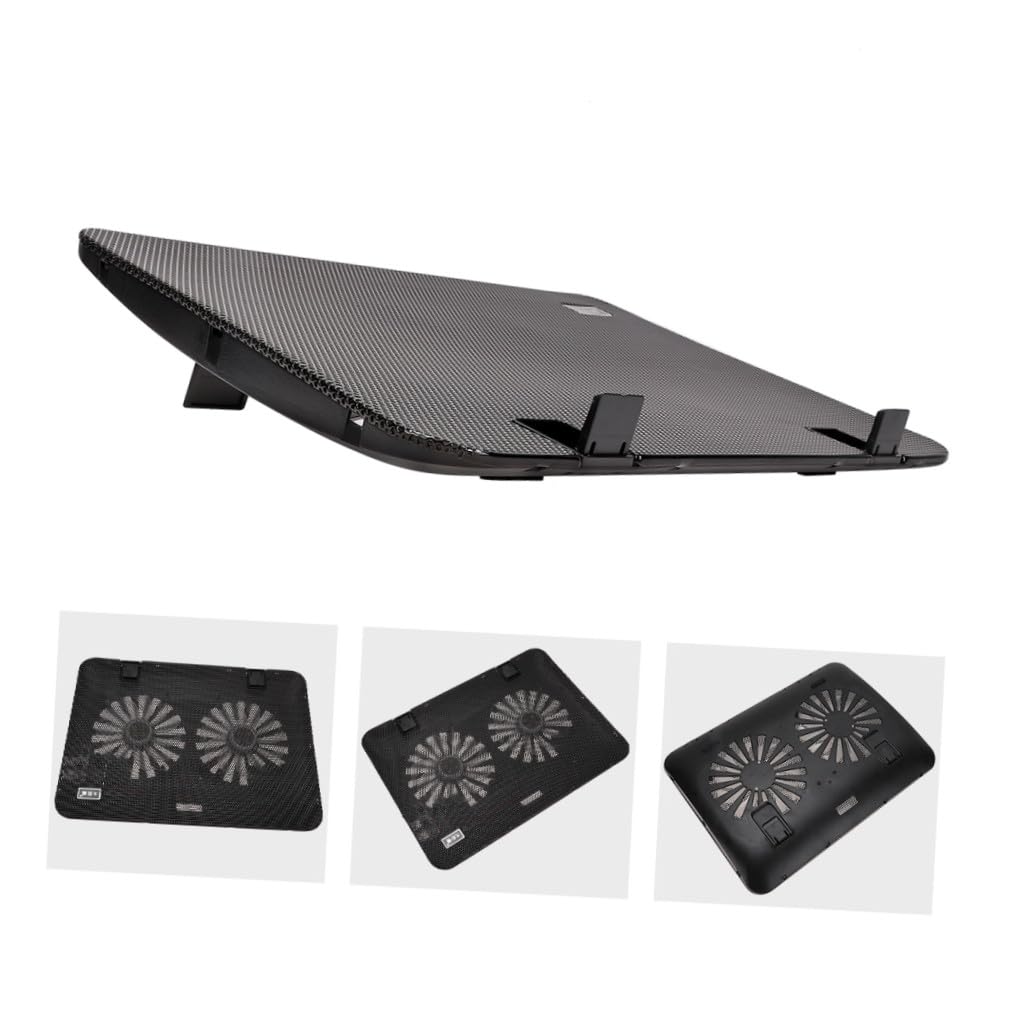 NUOBESTY Soporte Ajustable de Disipación y Portátil para Calor Ventilador Refrigeración Verano, Base de 15,6 Pulgadas Ángulo Ajustable y Ahorro de Espacio para Fiesta