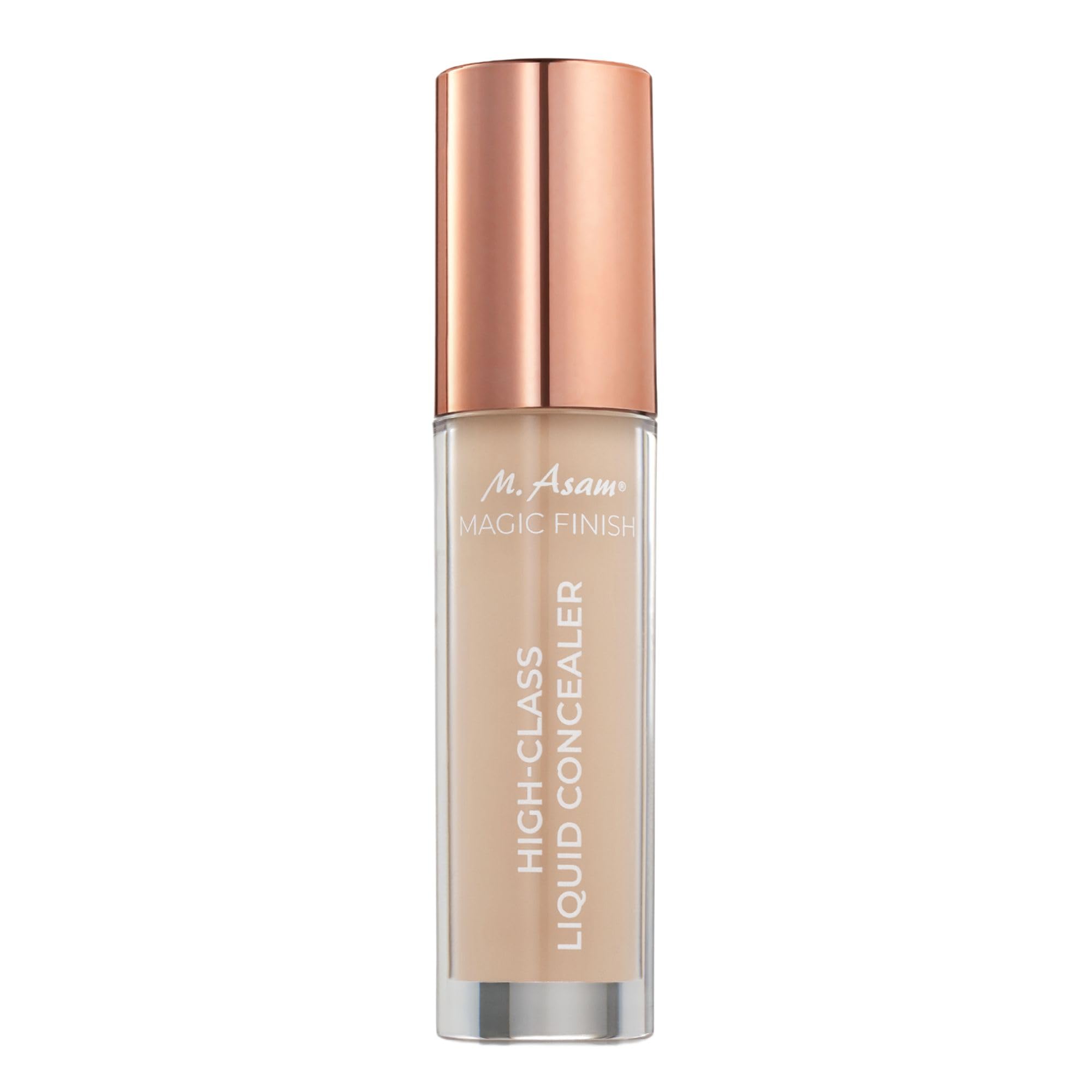 M. Asam MAGIC FINISH HIGHCLASS LIQUID CONCEALER Nude (4ml) – flüssiger Concealer mit Hyaluron & Koffein, kaschiert Rötungen, dunkle Augenringe & Pigmentflecken, Make up-Stift mit hoher Deckkraft