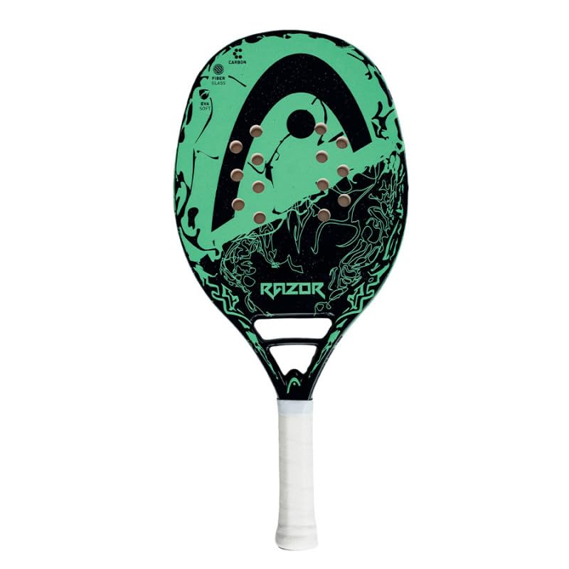 Raquete de Beach Tennis Head Razor New - Menta + Capa