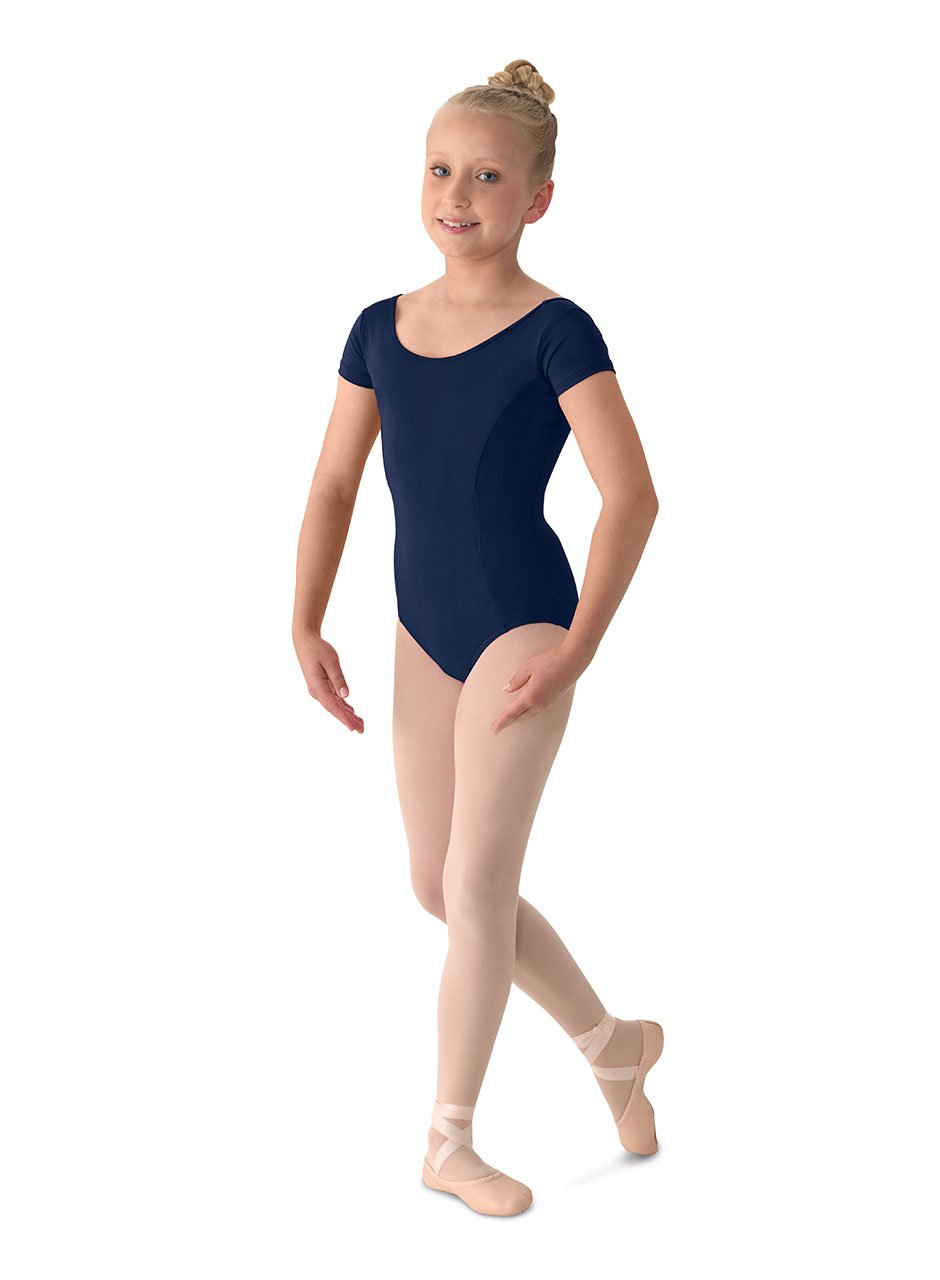 Girls' Mirella Cap Sleeve Leotard