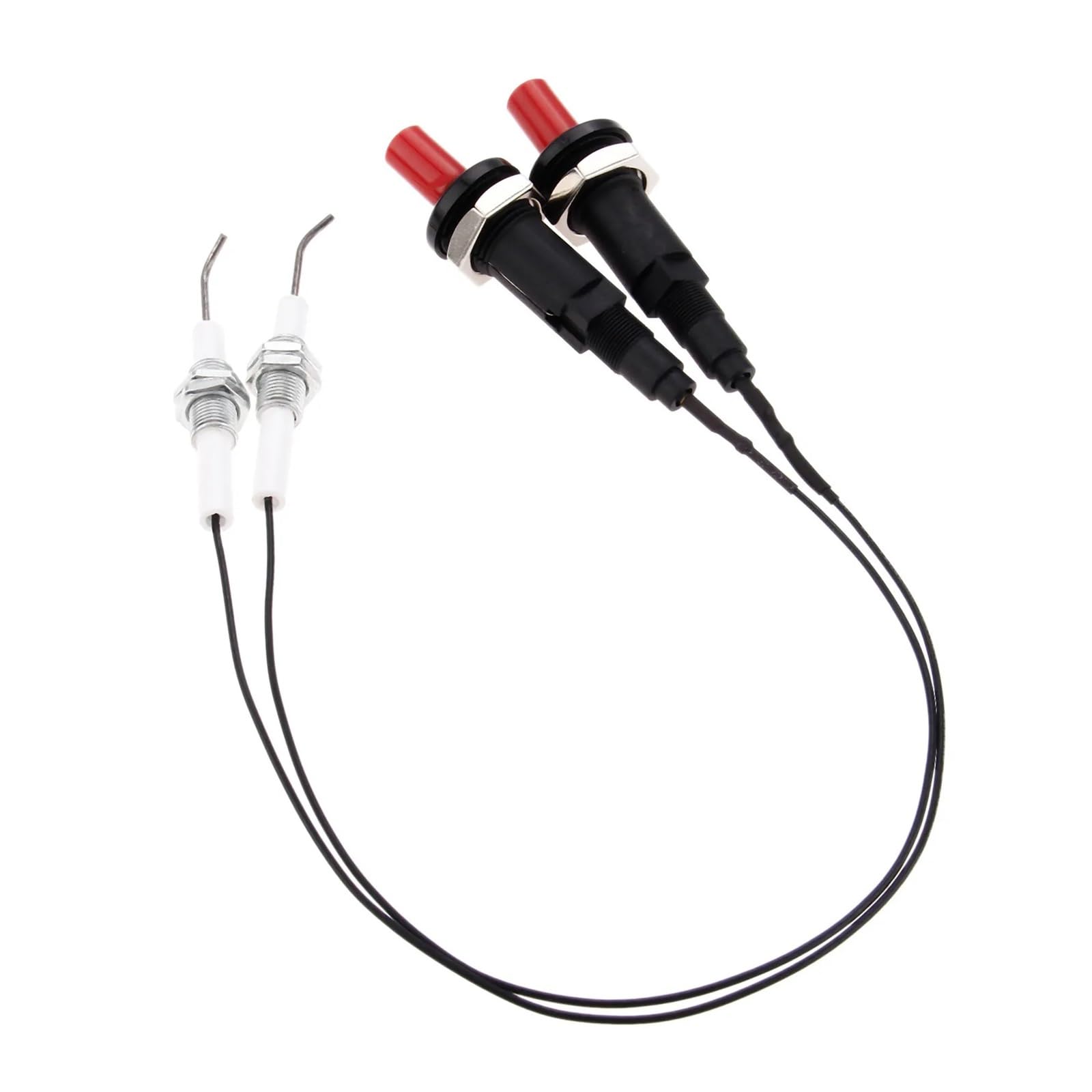 2 set di accensione a pulsante con a scintilla, generatore, accenditore a gas piezoelettrico, filettatura M10