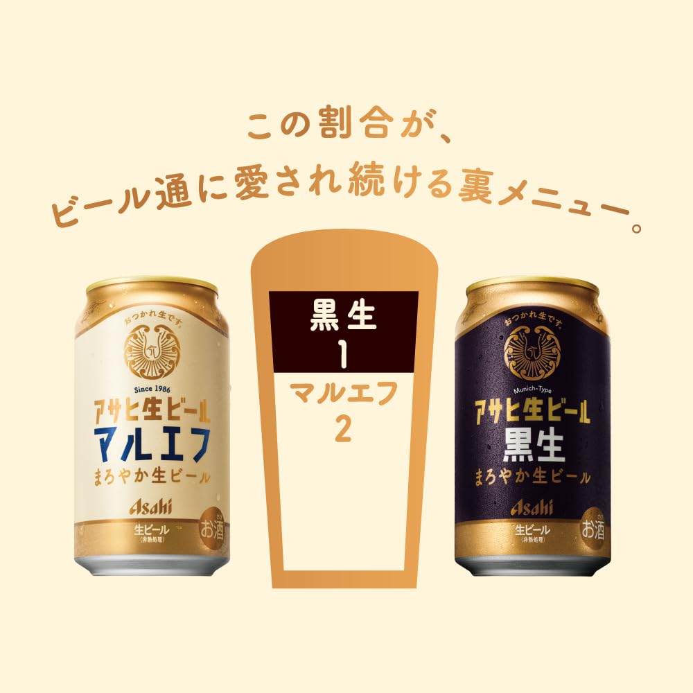 Amazon.co.jp: アサヒ生ビールワンサード缶350ml 6 缶パック×4 350ml