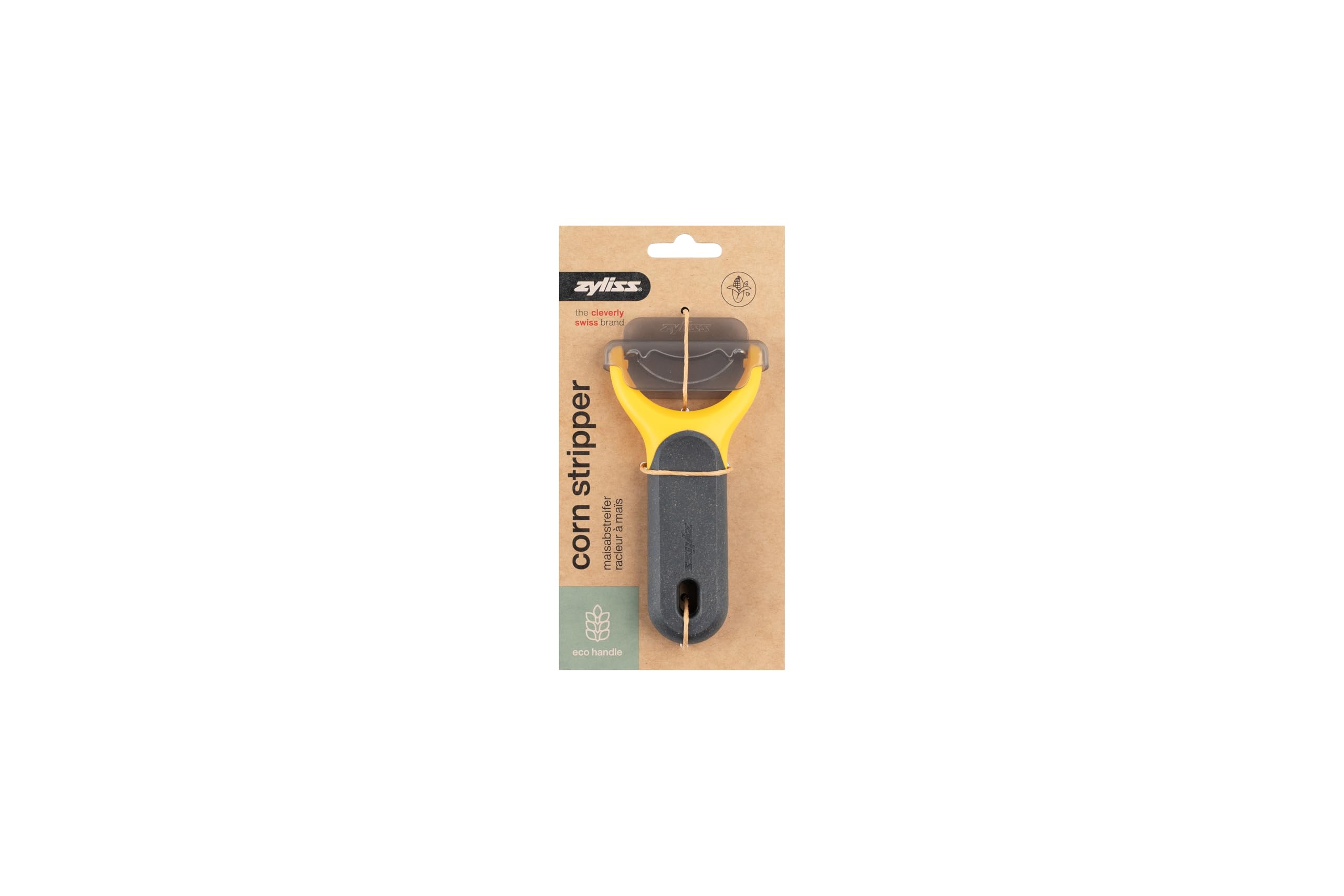 Zyliss Corn Stripper, Extra Sharp Stripper for Corn on The Cob Sweetcorn with Sustainable Wheat Straw Comfy Grip - Image 2