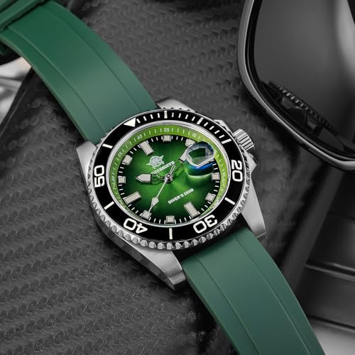 Image of ADDIESDIVE 41MM Men's Quartz Watch Stainless Steel Bracelet Dive Watch