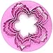gobaker Big Peony Flower Cutters Set, Fondant Cake Gum Paste Flower Petal Cookie Cutter for Cake Decoration