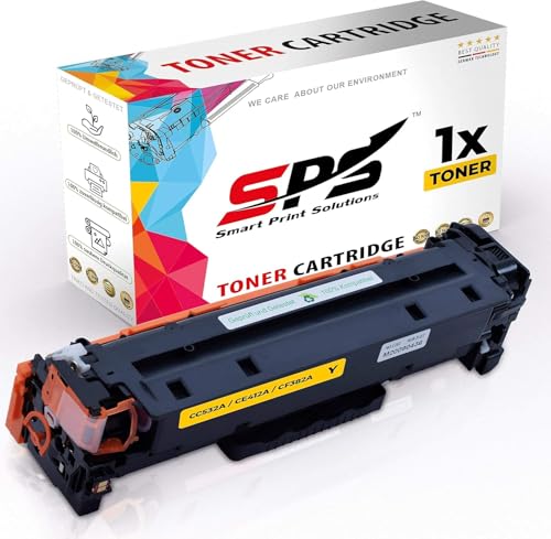 SPS Drucker Toner Kompatibel für HP Color LaserJet CP 2025 FXI - CC532A / 304A | Gelb | 2.800 Seiten SPS Drucker Toner Kompatibel für HP Color LaserJet CP 2025 FXI - CC532A / 304A | Gelb | 2.800 Seiten