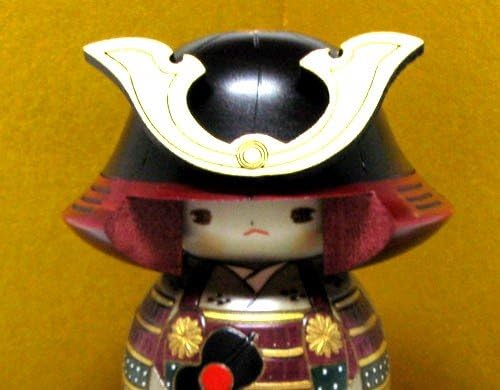 工芸品 海外向けお土産 手作り 日本こけし 卯三郎作 端午の節句 五月