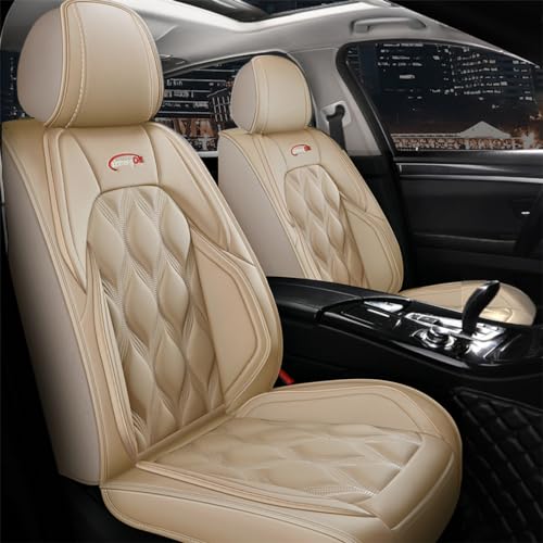 Housse de siège voiture Skoda Fabia pour voyages en famille confort beige complet