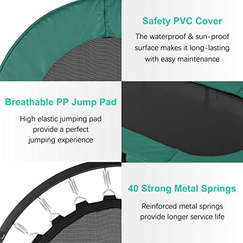 HEKA Mini Trampolino Elastico Bambino, Trampolino