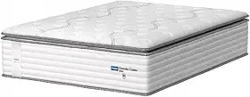 Colchão Casal Queen Molas Guarda Costas Max Com Pillow 138x188x40cm Branco/Cinza Probel - Suporta Até 180 Kg Por Pessoa (CASAL 138x188x40cm)