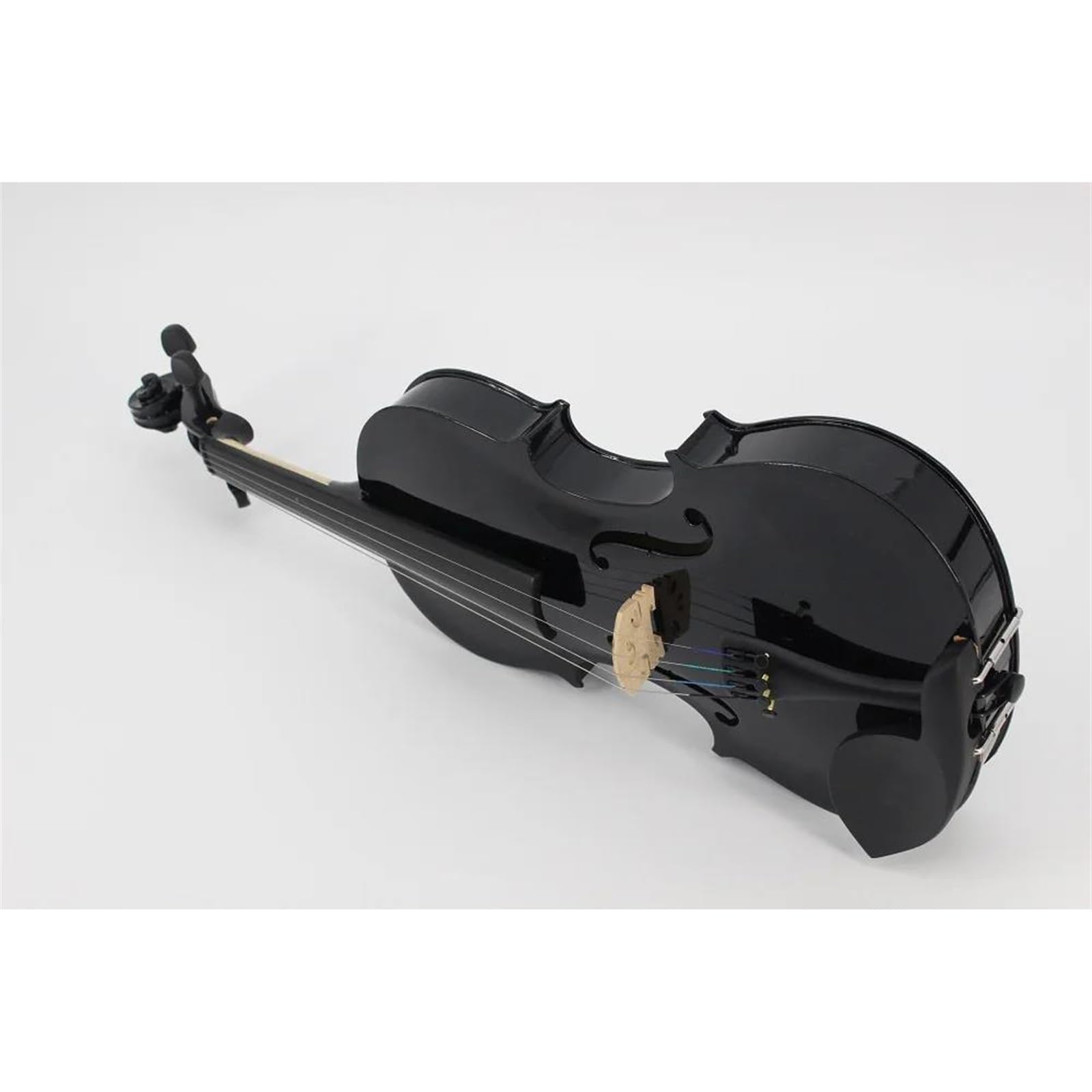 Violino Set Principiante 4/4 Violino Violino Con Custodia Archetto Set Completo Accessori Violino Nero(1/4)