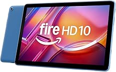 Fire HD 10-Tablet 2023 (Neueste Generation), für Entspannung optimiert, brillantes 10,1-Zoll-Full-HD-Display, Octa-Core-Prozessor, 3 GB RAM, bis zu 13h Akkulaufzeit, 32 GB, blau, ohne Werbung