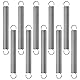 GUNGY Zugfedern mit Haken Edelstahl Zugfeder Spannfeder 35mm Außendurchmesser 4mm Drahtdurchmesser 0,4 mm Maximale Zugkraft 0,33kg 0,4x4x35mm 10 Stück