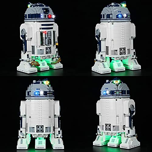 KCGNBQING Lichtsatz für Bausteine Modell, LED-Lichtkit, das mit Lego 75308 kompatibel ist, Nicht Enthalten das Modell… – Bild 4