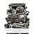 SunJet 48" High 7-Tiers Cascading Rock Outdoor Water Fountain with LED Lights - Large Outdoor Fountains and Waterfalls for Garden or Patio, Yard, and Deck Decor, Featuring Natural Stone Look