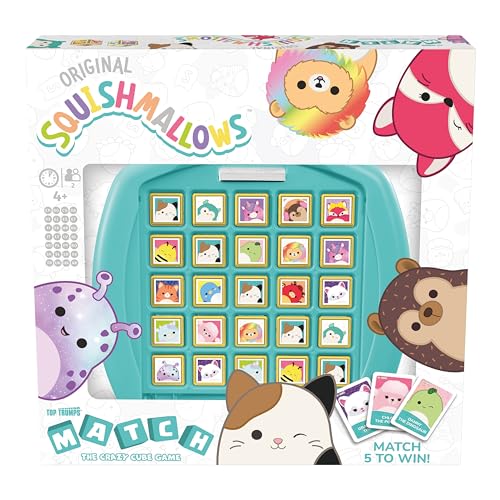 Top Trumps Match Squishmallows juego de mesa para niños miniatura 2