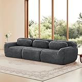 Confort sans nuage : le design sans cadre et la peluche premium ultra douce vous entourent comme un nuage. Sa forme ergonomique favorise un appui naturel pour un confort d'assise maximal.