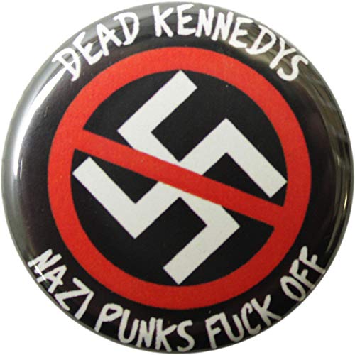 Dead kennedys - nazi punks f!ck off - 1.25" round …