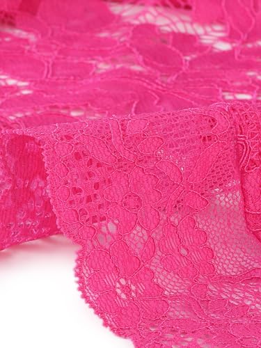 Image of Allegra K Women's Elegant Crop Cardigan Sheer Floral Lace Bolero Shrug Top