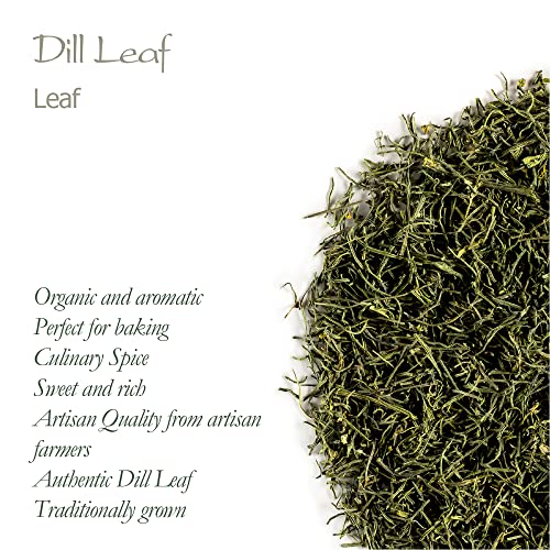 Dill Organic Quality Gourmet Herb - Perfect For Garnishing Exquisite Dishes - Organic Dill Dried Dil Herb Dried Dill Herb Dill Dry Organic Dry Dill 100g - Thumbnail 7