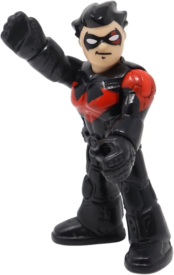 Imaginext Replacement Nightwing Figure Fisher-Price Ultimate Hero Villain image 5