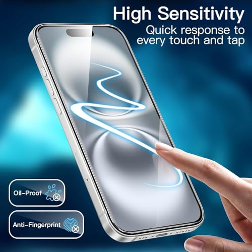 Image of Screen Protector Compatible for Google Pixel 9A Black (Pack of 2) with Edge to Edge Coverage and Easy Installation kit