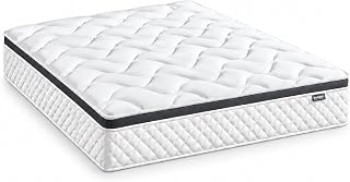 Deegari Matelas 140x190 cm Hybride à Ressorts Ensachés, 25 cm Épaisseur, Fermeté Moyenne H3, 7 Zones Ergonomiques, Soutien Optimal & Indépendance de Couchage, Renfort des Bords, Ultra Respirant