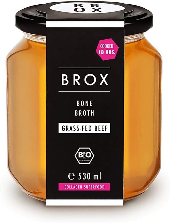 Bone Brox Organic Bone Broth - Grass Fed Beef 530ml