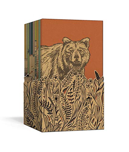 Woodland Creatures: A 10 Notebook Set (Blackbird Letterpress)