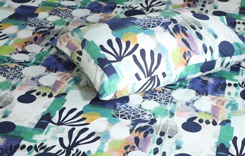 Image of Bedsheet Set | GOTS Certified 100% Organic Cotton Percale | 200 TC | Breathable & Skin-Friendly (Single, Safari)