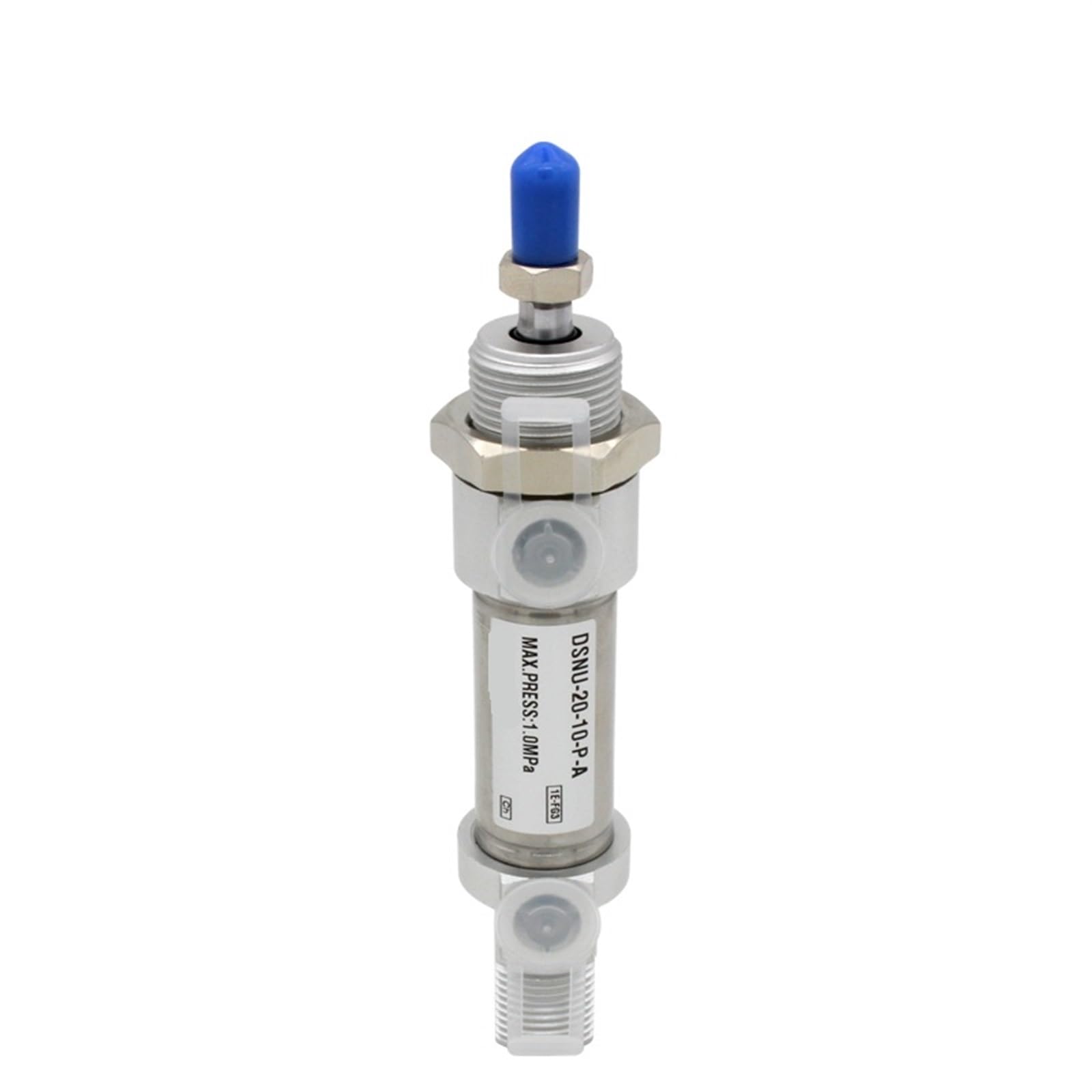 Vérin pneumatique rond DSNU-25-20-PA mini cylindre acier inoxydable 25mm