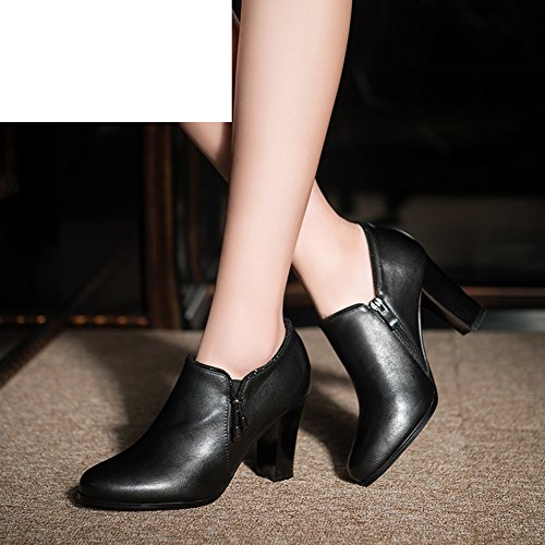 Chaussures Nue à Talon Épais Confortables - Escarpins Strass Taille 38.5 - 3