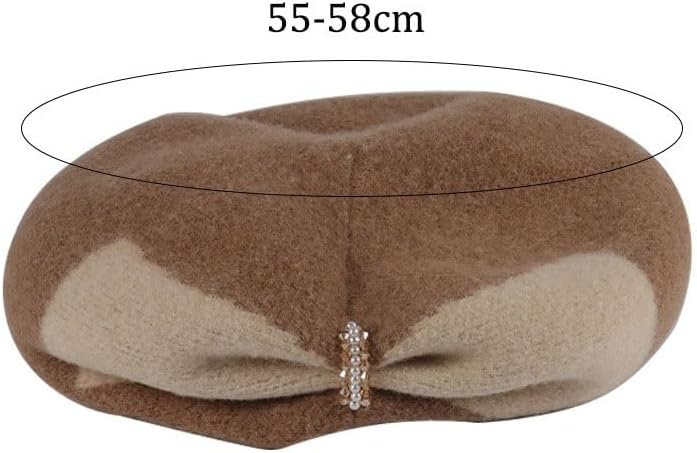 Woolen Warm Beret is Versatile Casual Painter's Hat for Women