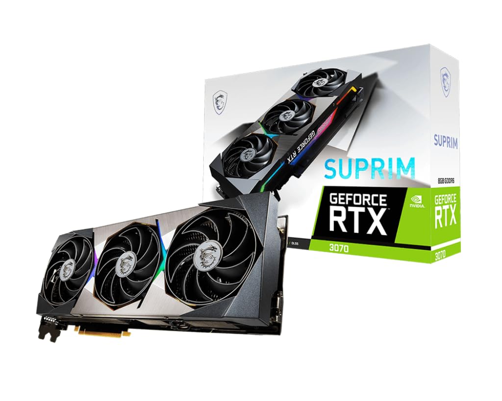 Amazon.com: msi Gaming GeForce RTX 3070 SUPRIM X 8G LHR 8GB GDRR6