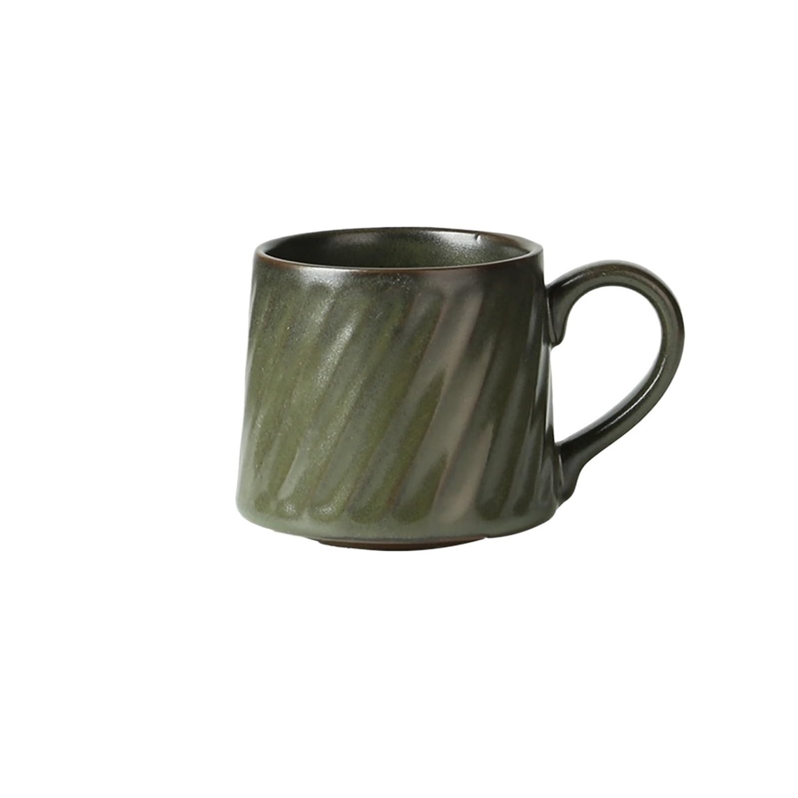 Mugs Retro Ceramic Striped Cup Mug Afternoon Tea Milk Coffee Milk Tea Cup