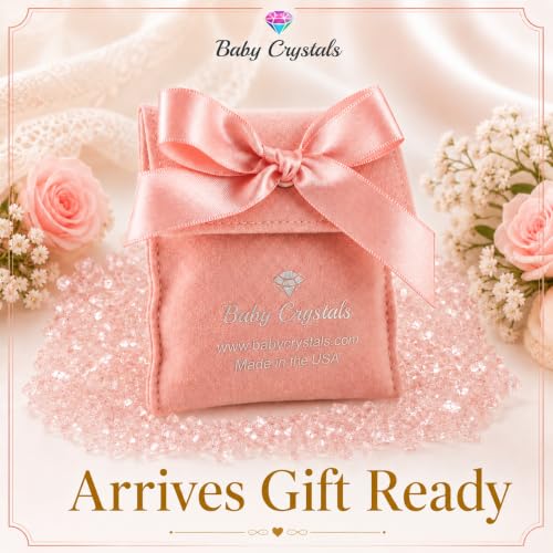 Image of Baby Crystals Delicate Pearl Bracelet | Keepsake Memory Girl Jewelry Gift