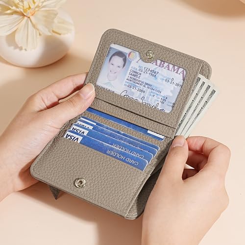 Unique Blocking PU Leather Women's Wallet Compact Short Wallets Coin Purse Change Pocket for Everyday Use and Travel2