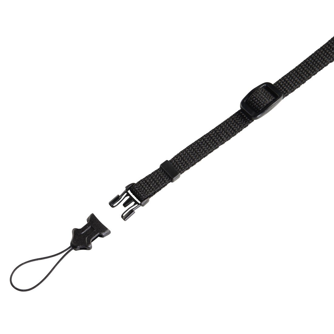 Hama Neopren pasek do aparatu "Loop 130" (uniwersalny pasek do noszenia aparatu, regulacja długości 70-130 cm, szybkie zapięcie), czarny