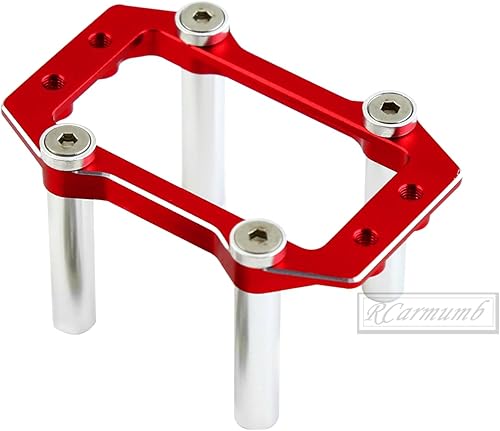 Vista 23 de Juego de montaje servo de dirección Actualizaciones Parte para Arrma 1/8 Karton Senton Outcast Talion Typhon 6S BLX, 1/7 Fireteam Mojave 6S BLX