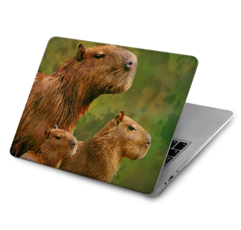 Coque MacBook Air 13 Coque motif Capybara et cochon d'Inde pour modèle A2681 A3113 A3240