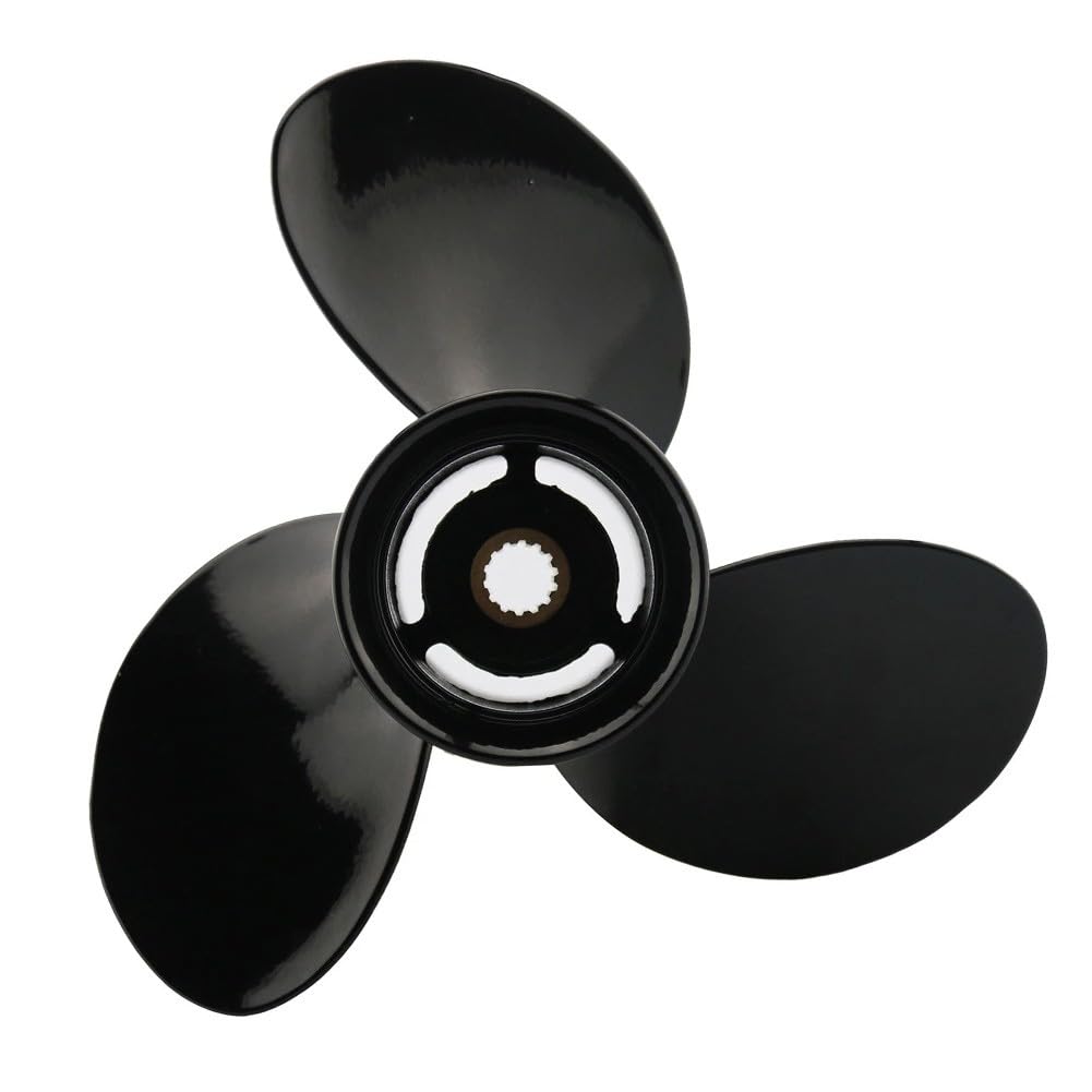 Elica motore fuoribordo a 3 pale 9-14" Dia 9" passo 14 per Mercury per motori Tohatsu 99 15 20HP
