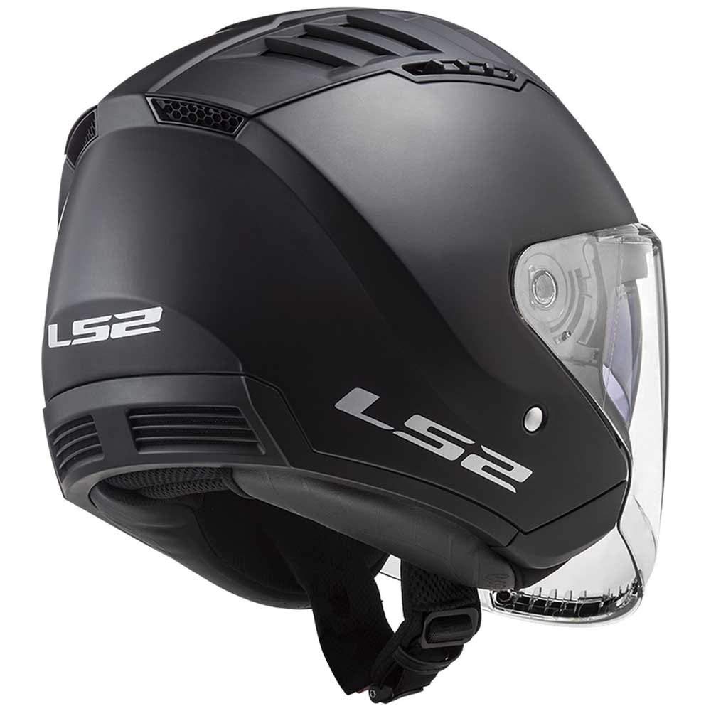 LS2, Casco Moto Jet COPTER SOLID Matt Black, XXL