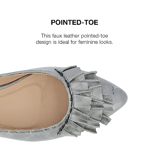 Journee Women's Judy Dress Flats4